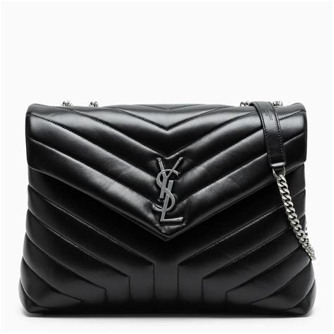 yves saint laurent pochette nera e argento|Borse da donna SAINT LAURENT .